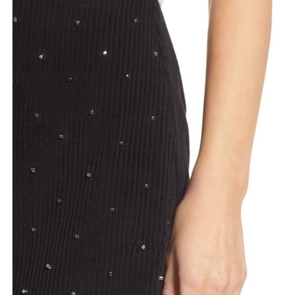 Blank NYC: Studded Corduroy Mini Skirt - Picture 10 of 14